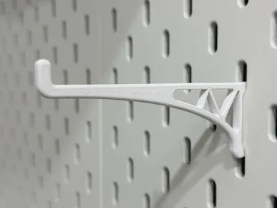 Super Strong Load-Bearing Long Hook Only 4 Grams Better Long Hook IKEA SKÅDIS Hook