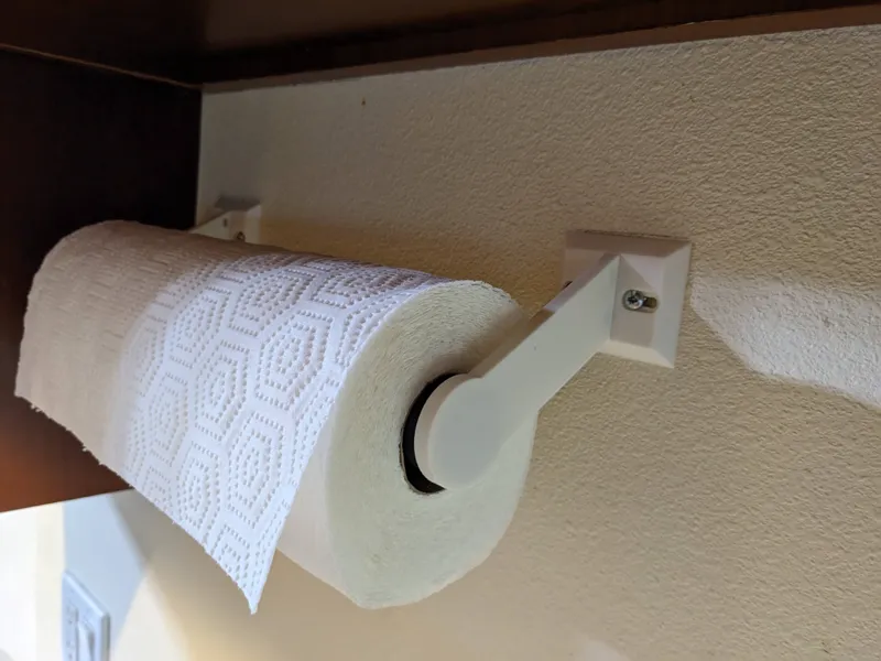 Magnetic Paper Towel Holder - Wall Mounted