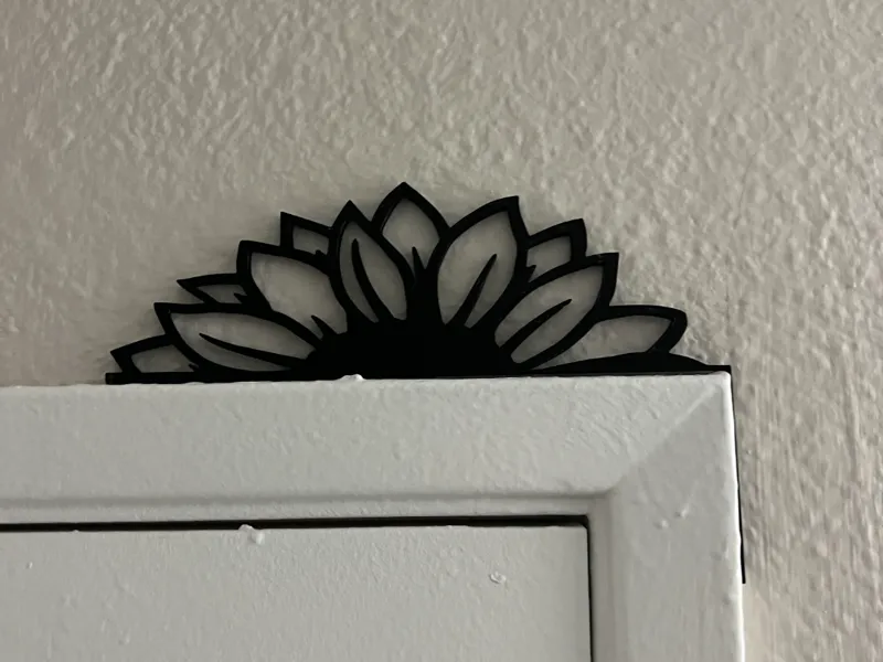 Sunflower Door Frame