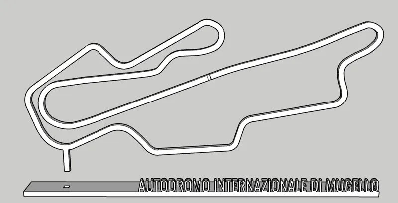 Autodromo Internazionale di Mugello, Italy, former Formula 1 Race Track