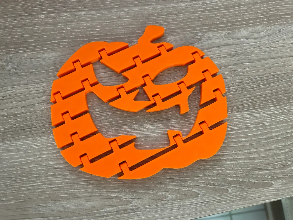 ARTICULATED PUMPKIN - Free 3D Print Model - MakerWorld