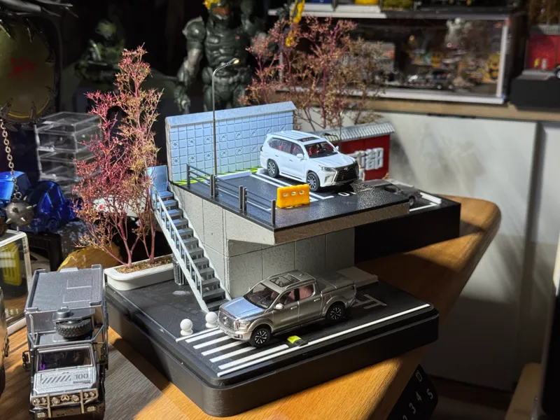 1/64双层收纳场景