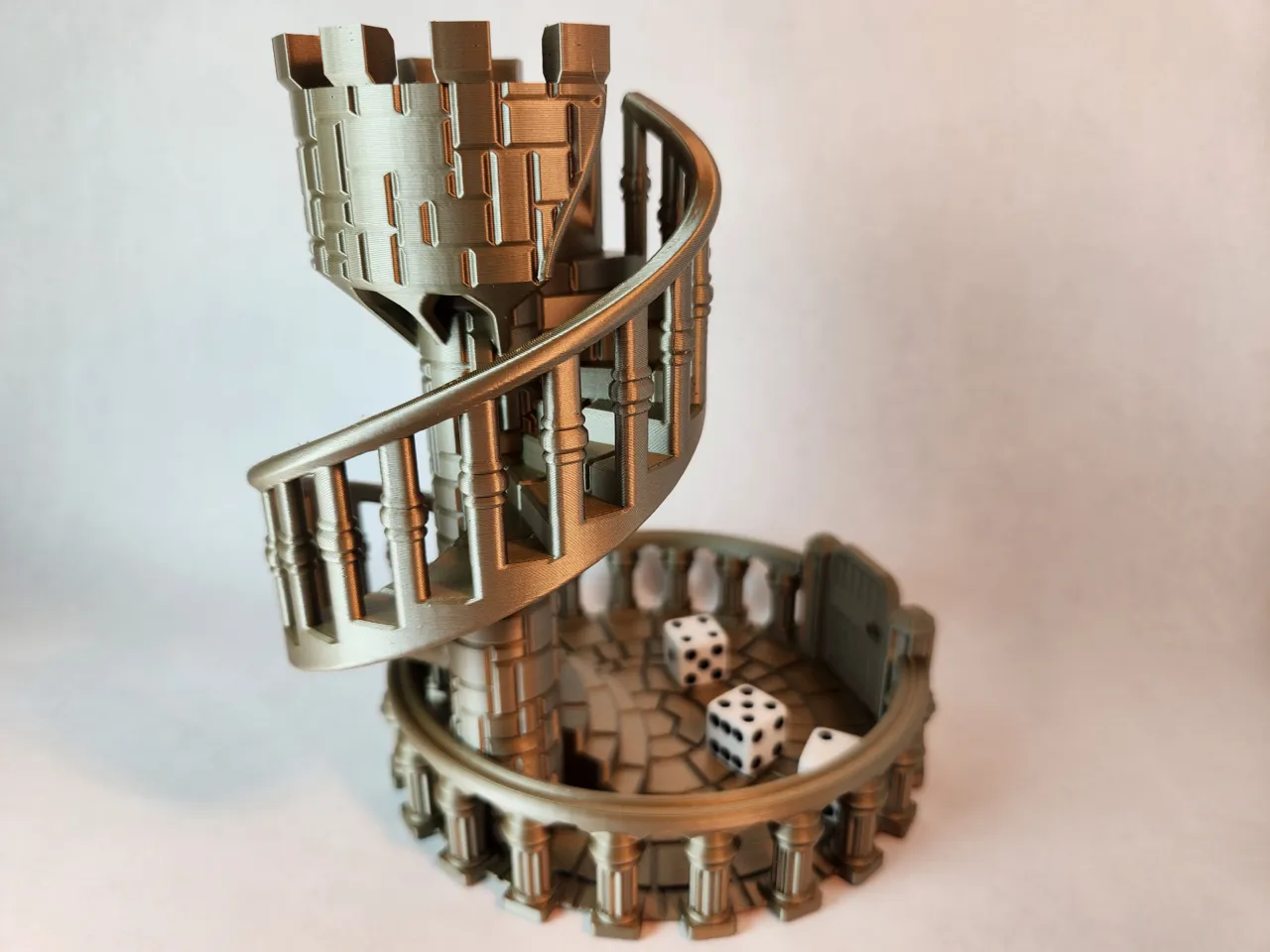 Dice Tower Castle Stairs 2nd Edition view 2