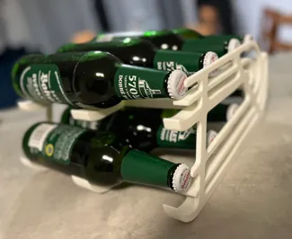 Beer stand for fridge