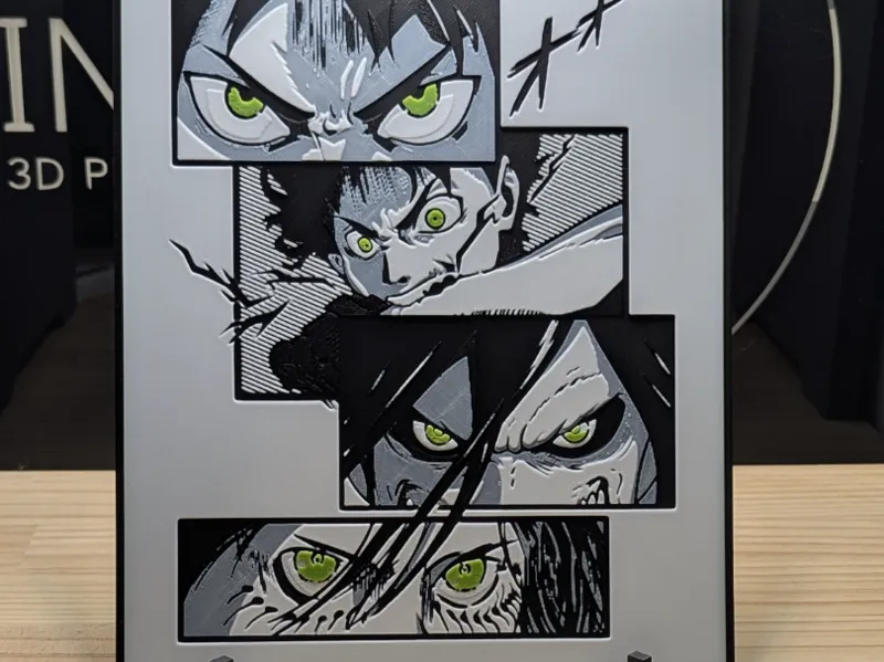 Eren Yaeger AOT hueforge