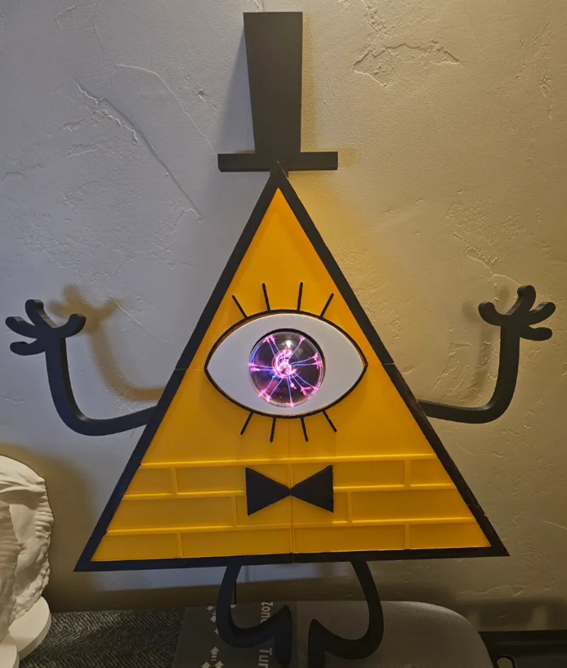 Bill Cipher W/ Plasma Eye (Gravity Falls)