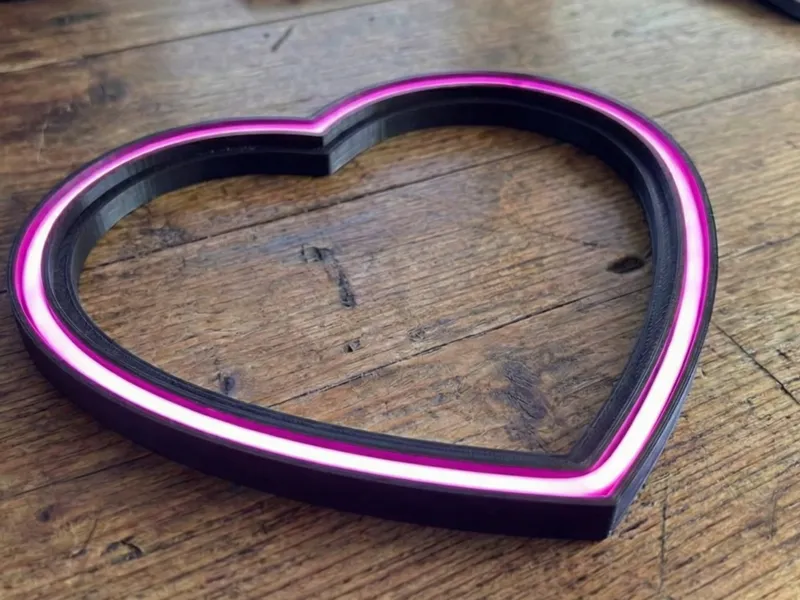 Corazon neon flex