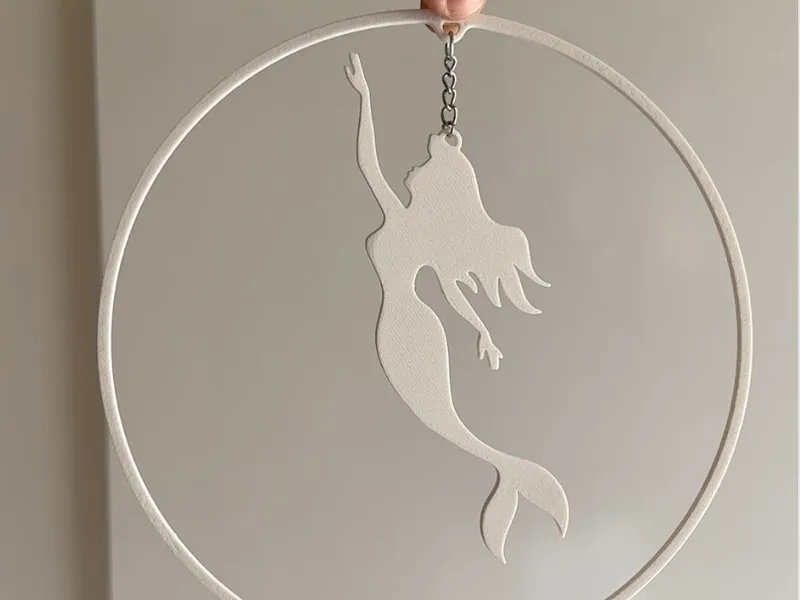 Silhouette Sirena sospesa per Bambini