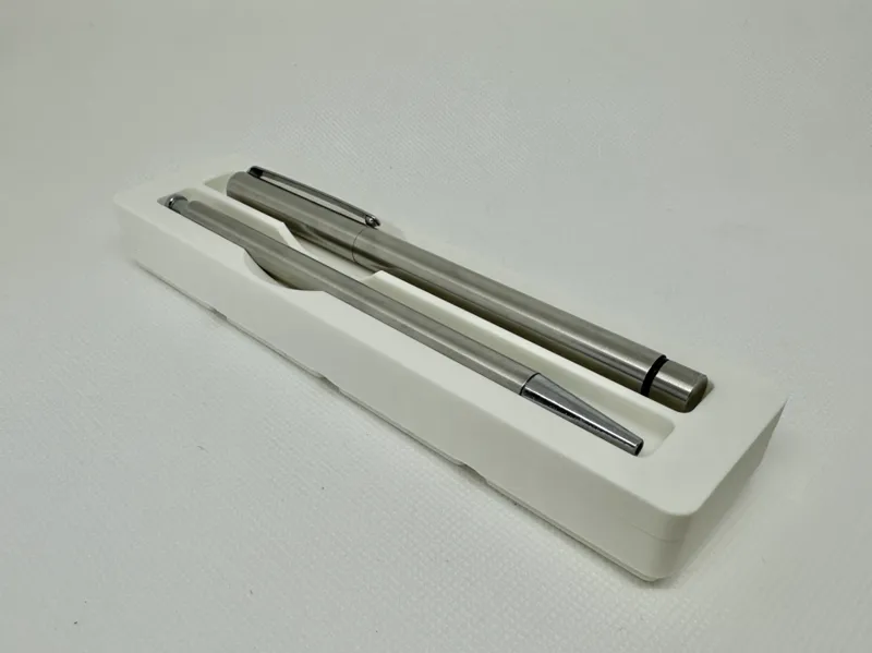 Gridfinity 1x4 Dual Pen Tray