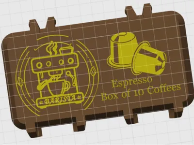Box Of Espresso Capsules