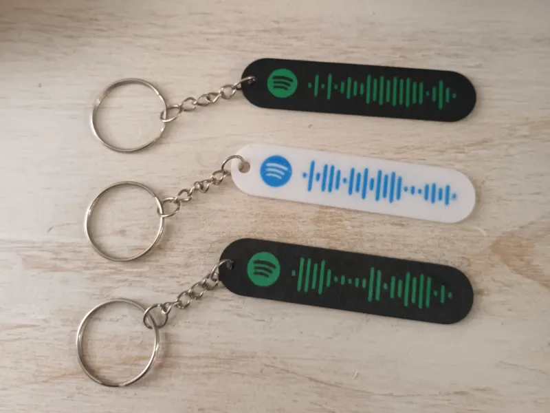 Spotify Keychain multicolor
