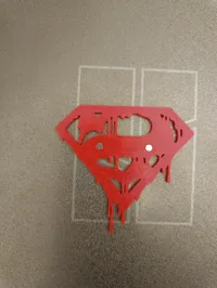 Magnet frigo logo — La Mort de Superman — photo 4