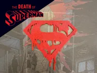 Magnet frigo logo — La Mort de Superman — photo 2
