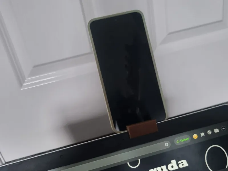 laptop phone holder