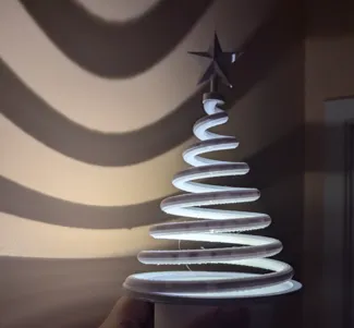 Christmas tree spiral cone