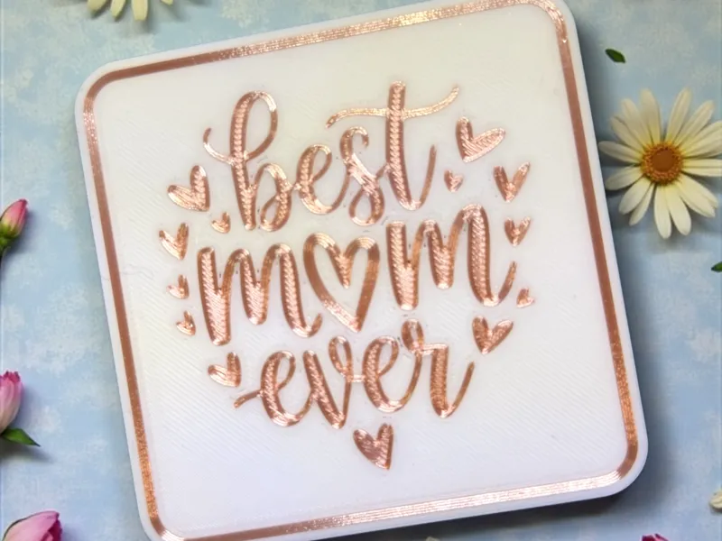 Best Mum Ever Coaster - Mother's Day