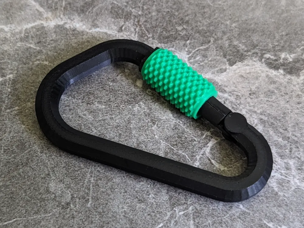 ScrewLock Carabiner in different shapes by B4it MakerWorld