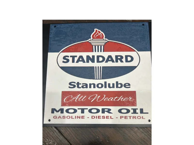 4-Color HueForge Standard Oil Vintage Sign
