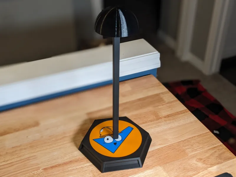 Ficsit Logo Insert - Modular Helmet Display