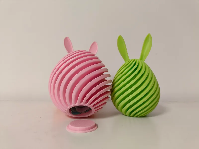 easter bunny egg(container with lid)复活节主题兔子蛋储物罐带盖子