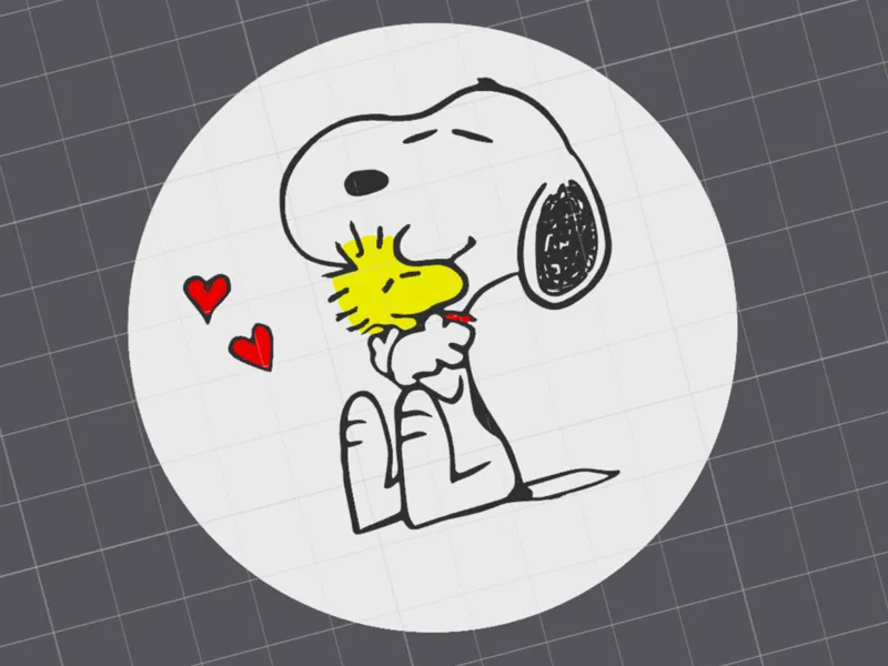 Snoopy und Woodstock