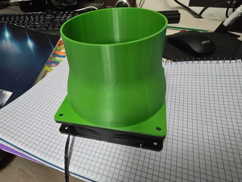 120mm Fan to 100mm Intake Adapter