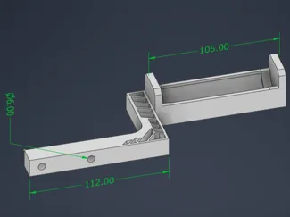 Optimized Side Mounted Spool Holder