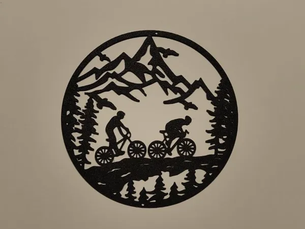 Décoration murale VTT