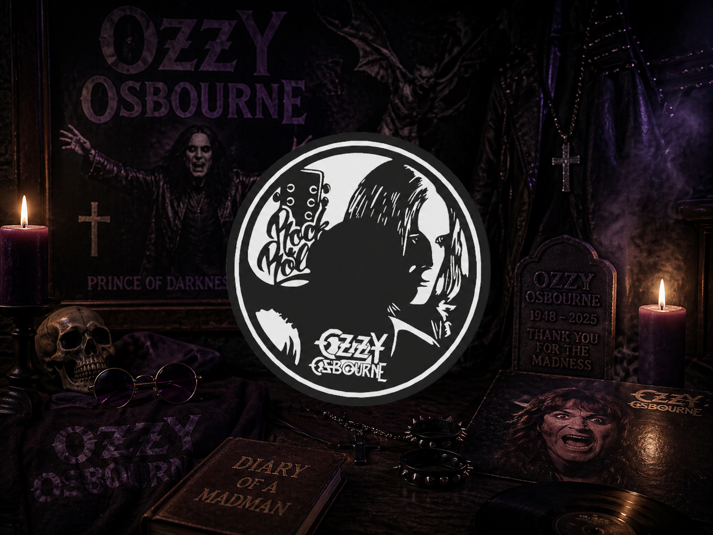 Ozzy Osbourne Coaster