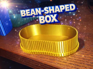 BEAN-SHAPED BOX