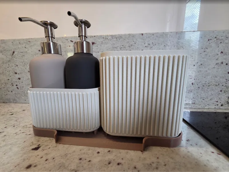 Ikea soap dispenser kitchen Sink Trio organizer