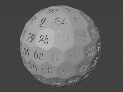 100 sided die