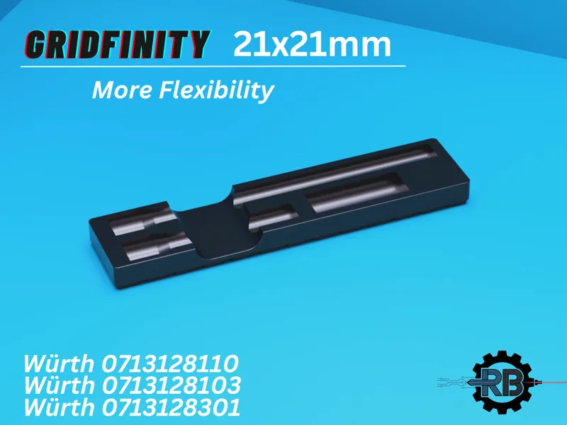 Gridfinity Holder for Würth 1/2″ Extensions