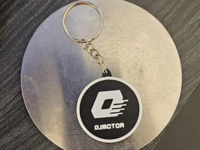 QJ MOTOR KEYCHAIN