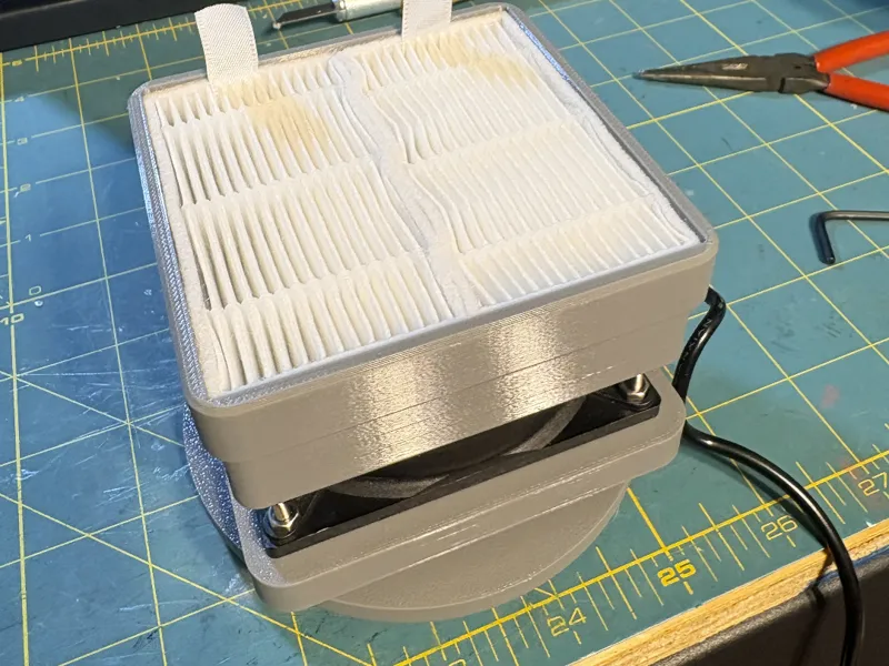 Frankenstein Snapmaker UI IKEA 80mm fume extractor