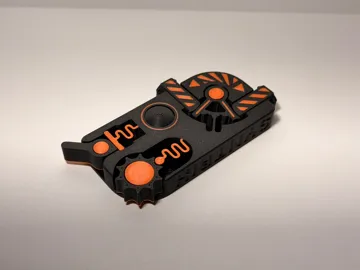 Objeto manipulable: SyntrIx - 4 in 1 EDC Fidget Slide Toy CyberPunk — vista de referencia 5