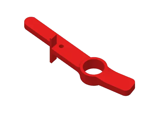 Sears Pull Behind Spreader Adjustment Lever