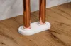 Radiator Pipe Cover Double D=15 50mm Distance 40mm to Cover