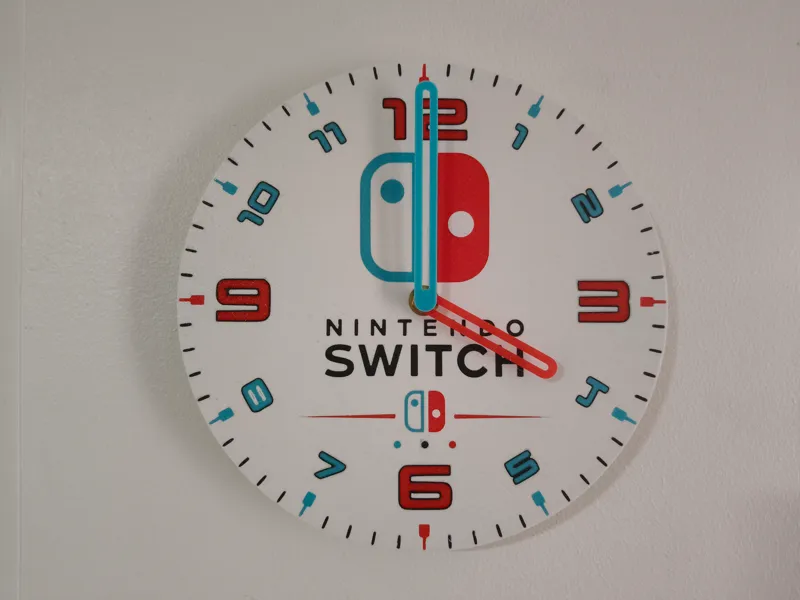 Horloge Nintendo Switch