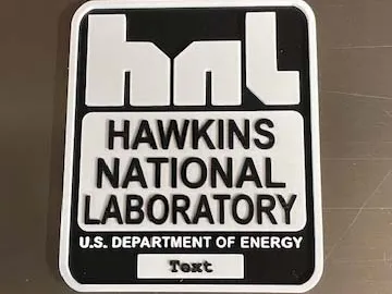 Hawkins National Laboratory Sign