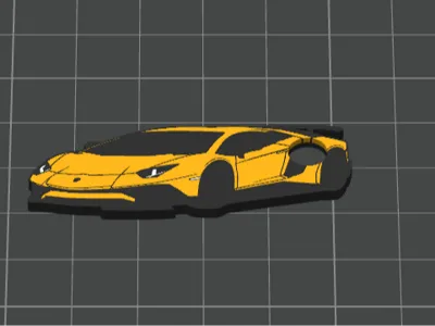 huracan keychain