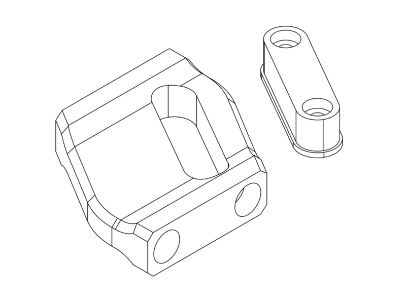 ImpulseRC APEX EVO DJI O4 Pro camera mount