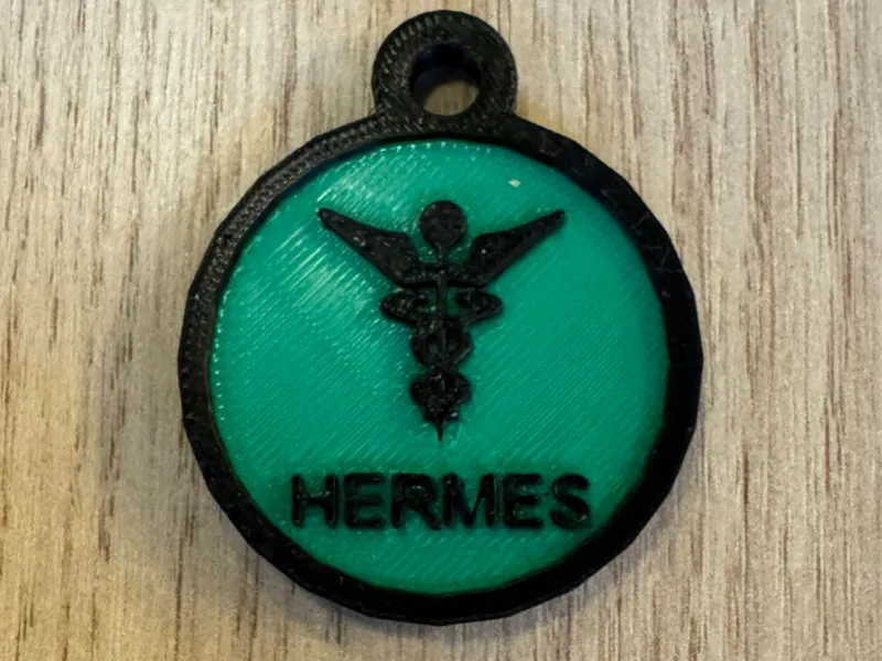 Hermes Keychain (Greek Mythology)