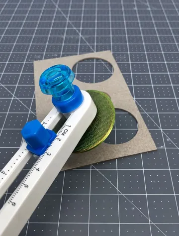Cortador para modelado: Gabarito para cortador circular — vista de referencia 4