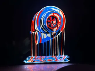 1320 Video inspired turbo drip light box