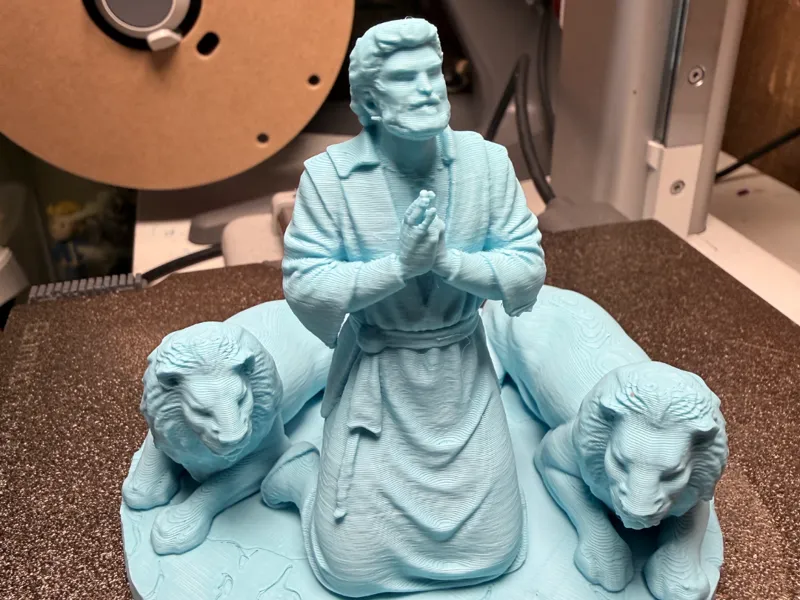 Daniel with the lions