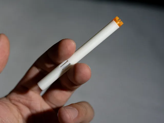 Bubble Cigarette with replaceable tip