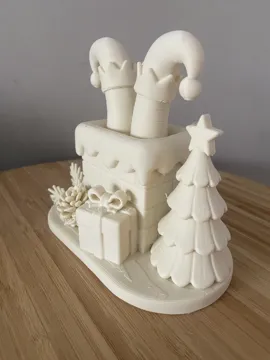 Estante o repisa: Elf Legs Christmas Decoration / Christmas Elf — vista de referencia 4
