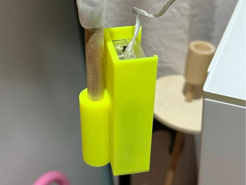 Laternenstiel Batteriepackhalterung