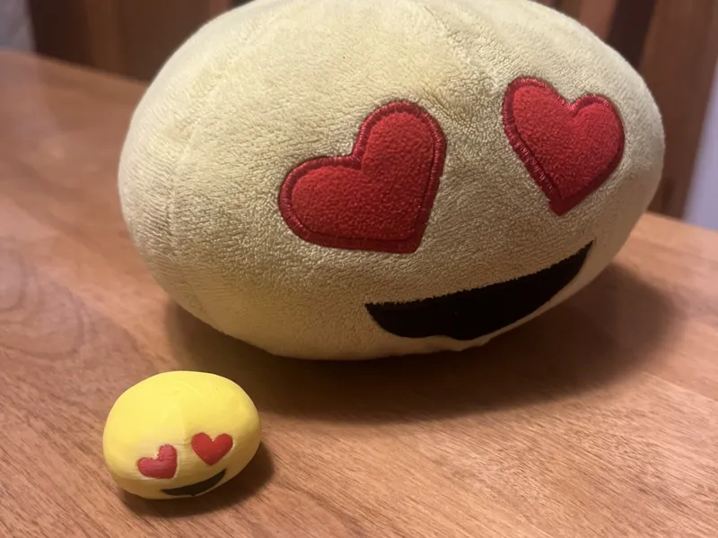 Baby Orb - 3D Replica of orb plushy with heart eye
